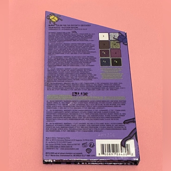 NYX Professional Makeup x Beetlejuice “Color for the Recently Deceased” Palette - Picture 14 of 15